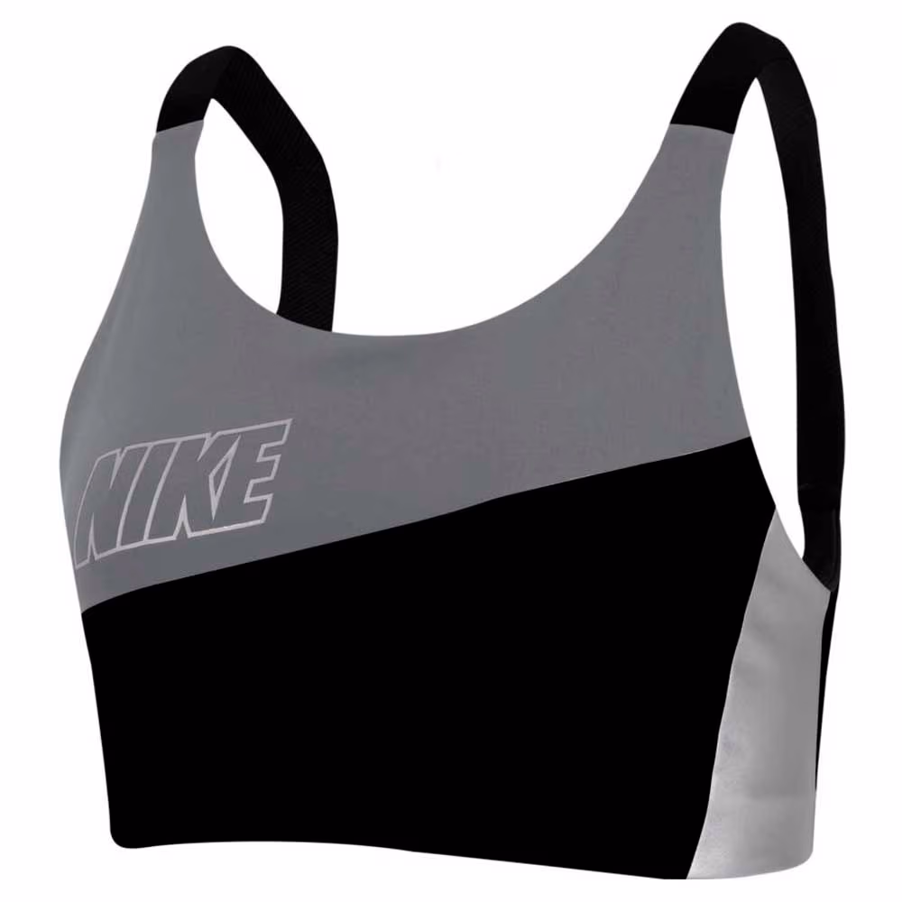 Bra sportive Nike SWOOSH MTLC LOGO BRA PAD