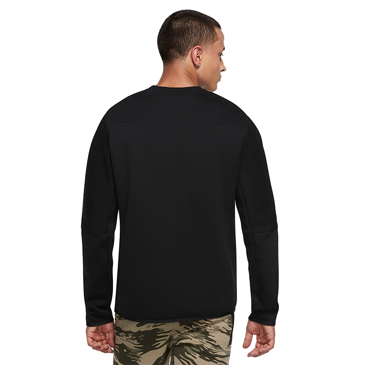 Hanorac pt bărbați Nike M NSW TCH FLC CRW L Negru photo 3