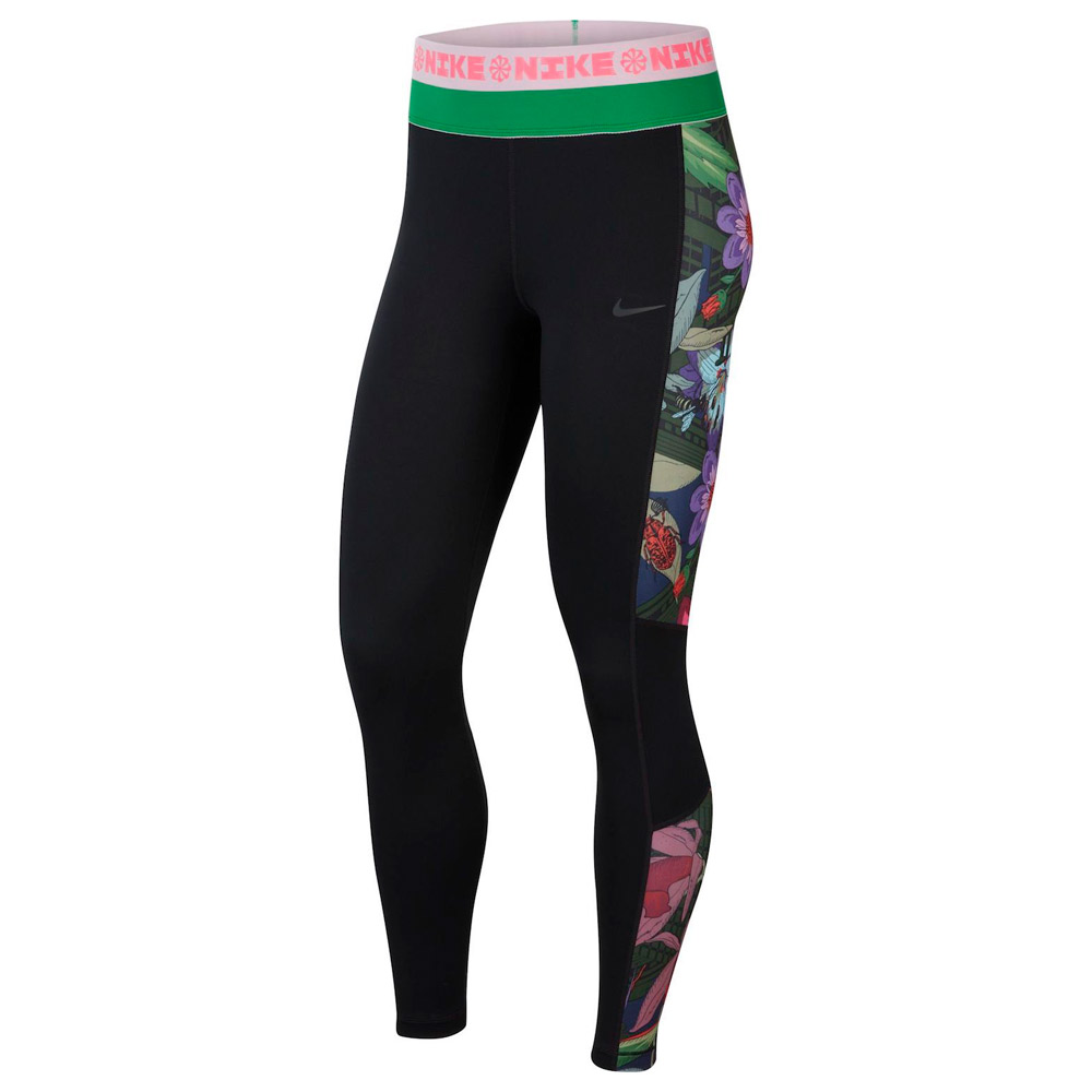 Panta-colanti Nike W NK ICNCLSH PRO PRT 7/8 TGT photo Panta-colanti Nike W NK ICNCLSH PRO PRT 7/8 TGT photo