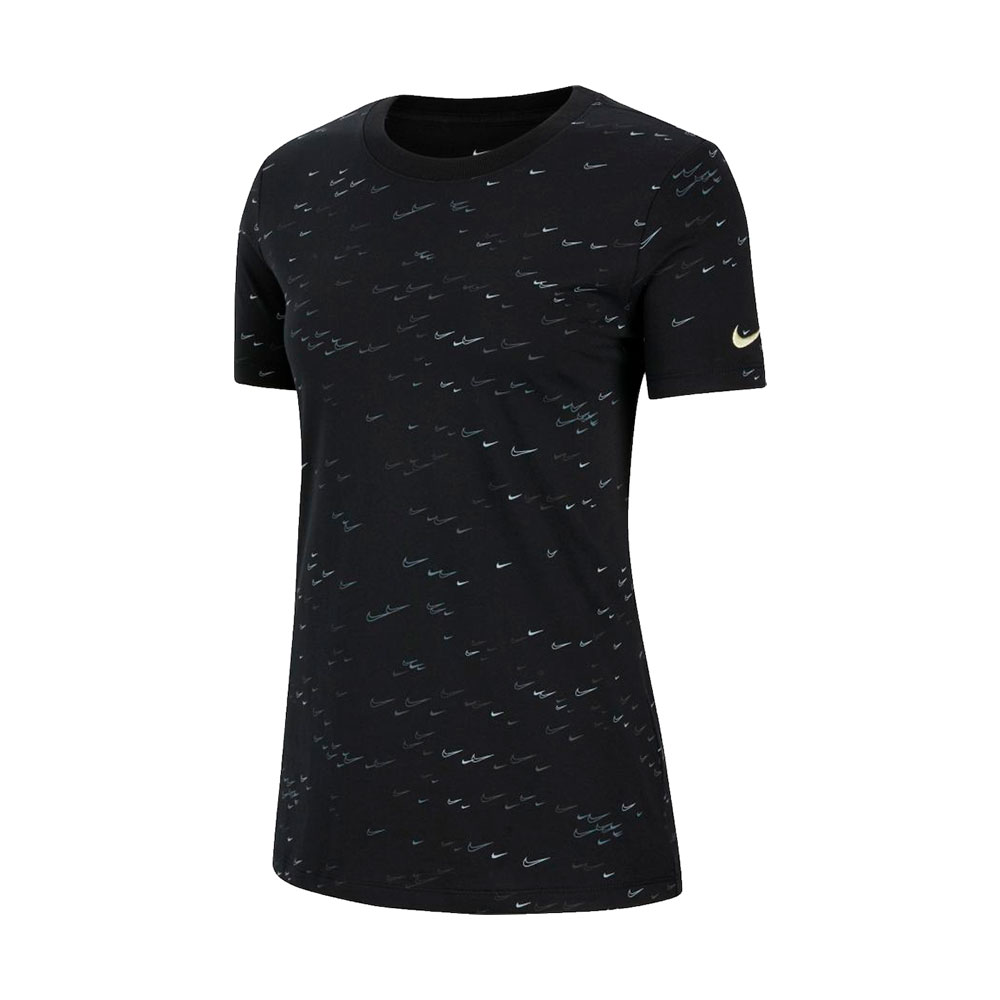 Tricou Nike W NSW TEE MINI SWOOSH 1 L Negru Femei photo 1