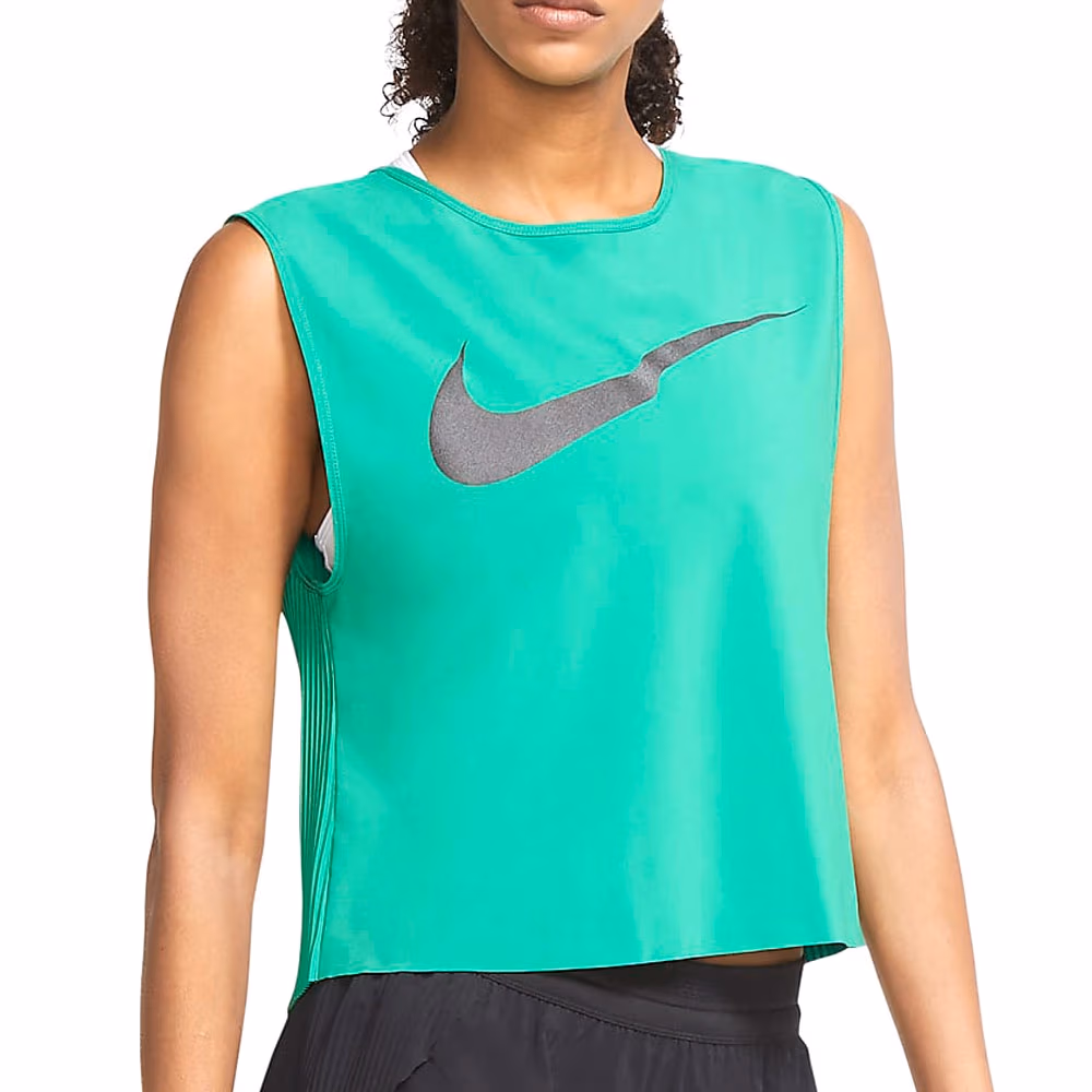Maiou Nike W NK RUN DVN TANK PLEATED