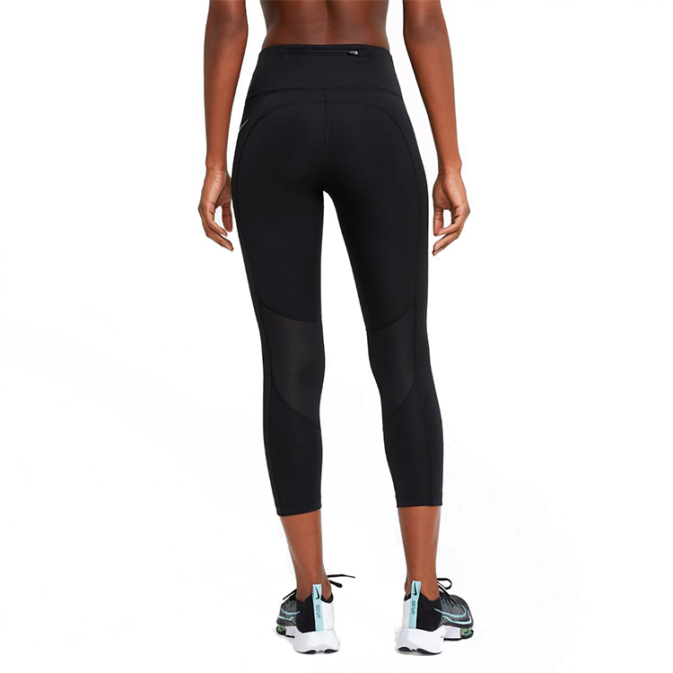Легинсы Nike W NK DF FAST CROP / Женский / S / Черный photo 3