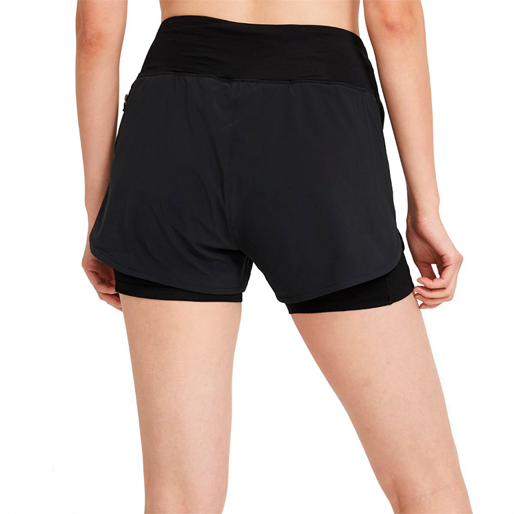 Sorti Nike W NK ECLIPSE 2IN1 SHORT / Femei / XL / Negru photo 4