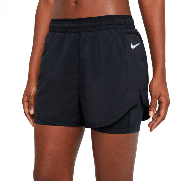 Шорты Nike W NK TEMPO LUXE 2IN1 SHORT / Женский / L / Черный photo 3
