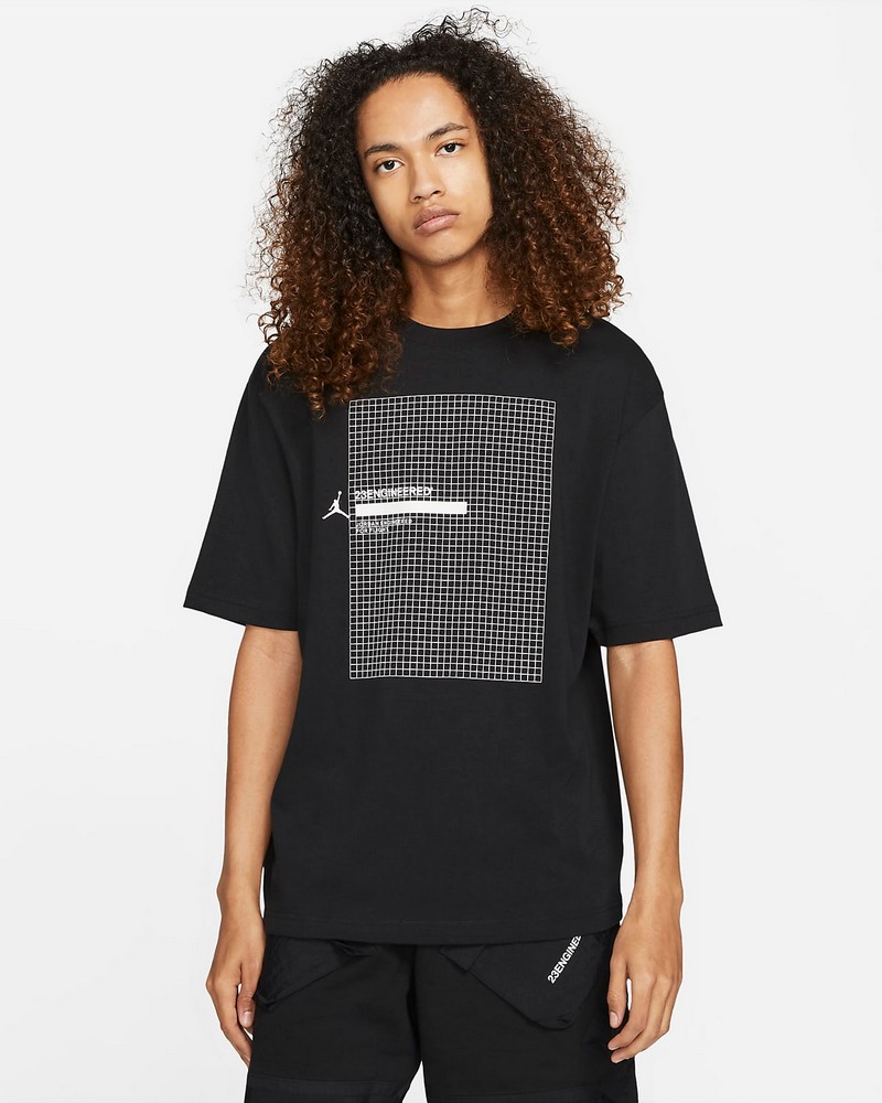 Tricou bărbătesc Nike M J 23ENG SS CREW L Negru photo 2