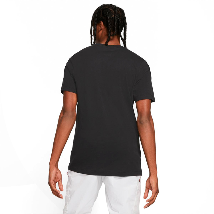 Tricou bărbătesc Nike M NSW TEE SWOOSH/BLOCK 12MO L Negru photo 3