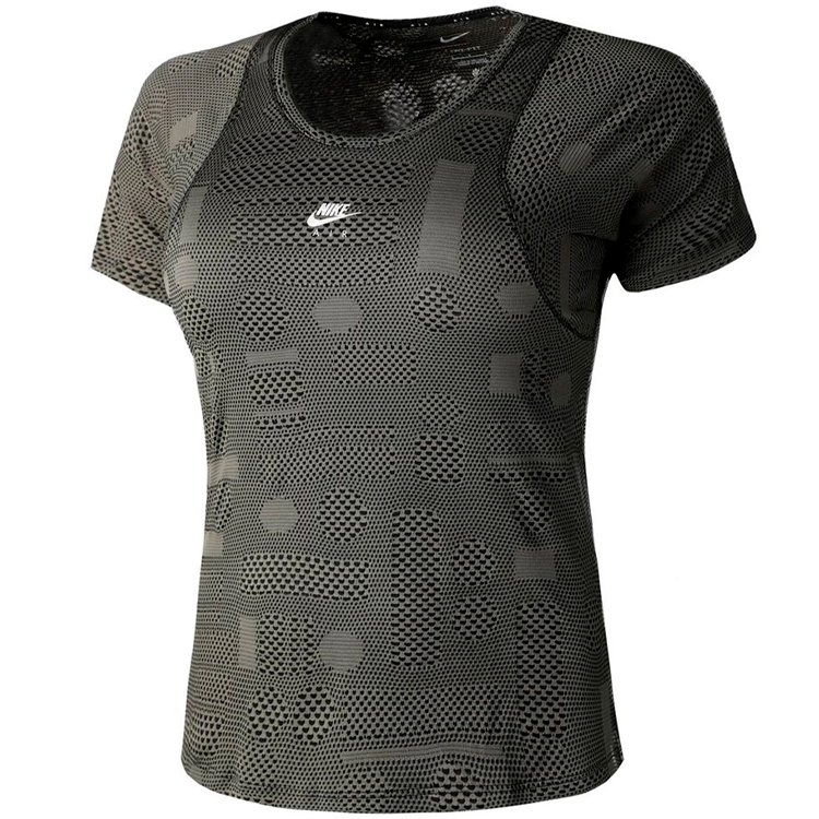 Футболка Nike W NK AIR DF TOP SS / Женский / L / Серый photo 1