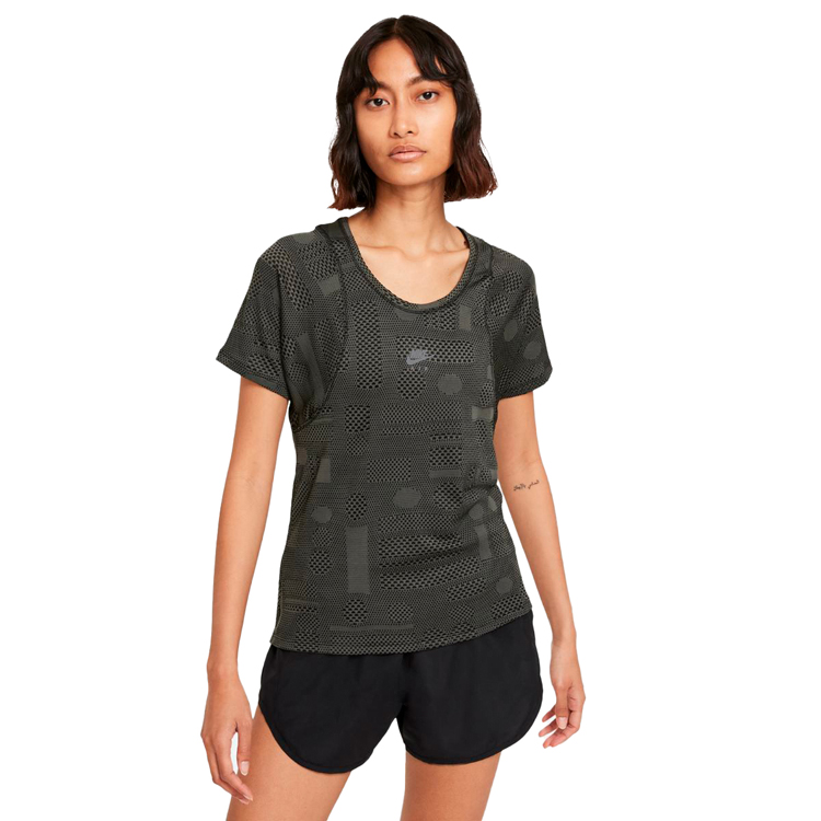 Футболка Nike W NK AIR DF TOP SS / Женский / L / Серый photo 2