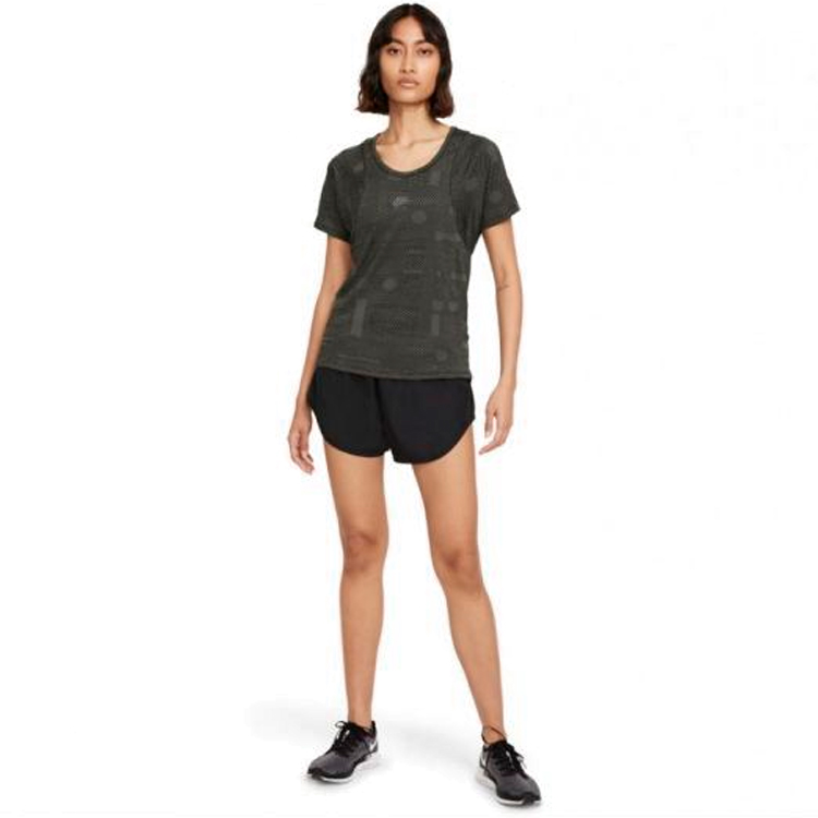 Футболка Nike W NK AIR DF TOP SS / Женский / L / Серый photo 3