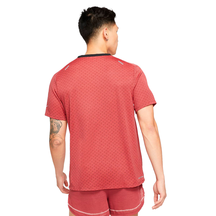 Tricou bărbătesc Nike M NK DFADV RUN DVN TECHKNIT SS L Rosu photo 2