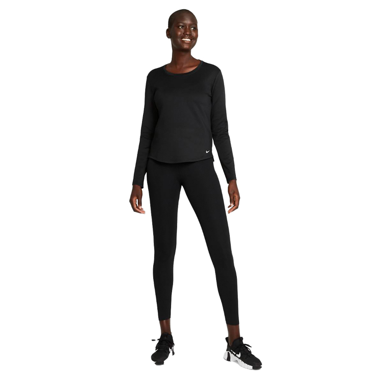 Hanorac Nike W NK ONE TF STD LS TOP / Femei / L / Negru photo 7