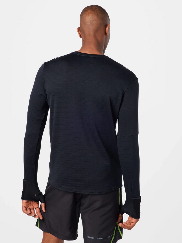 Hanorac pt bărbați Nike M NK TF RPL ELMNT CREW L Negru photo 3