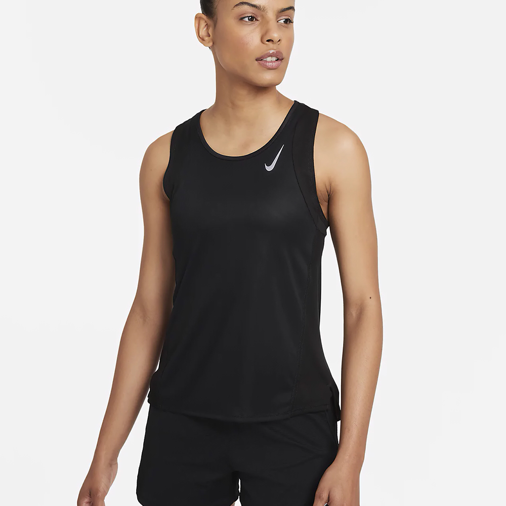 Майка Nike W NK DF RACE SINGLET / Женский / XS / Черный photo 2