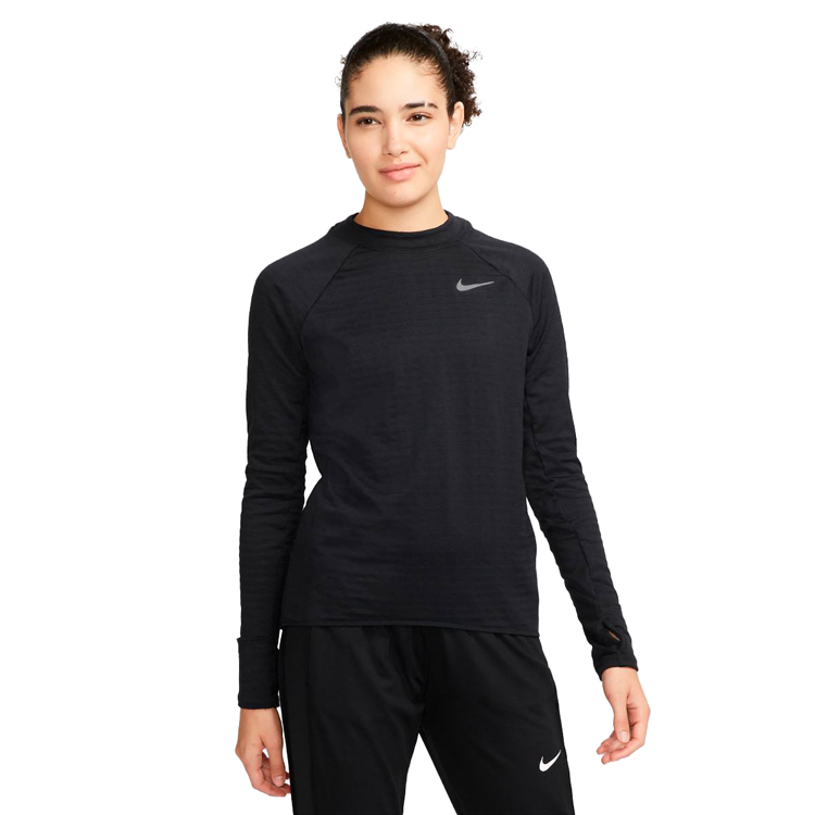 Толстовка Nike W NK TF ELEMENT CREW / Женский / XL / Черный photo 1