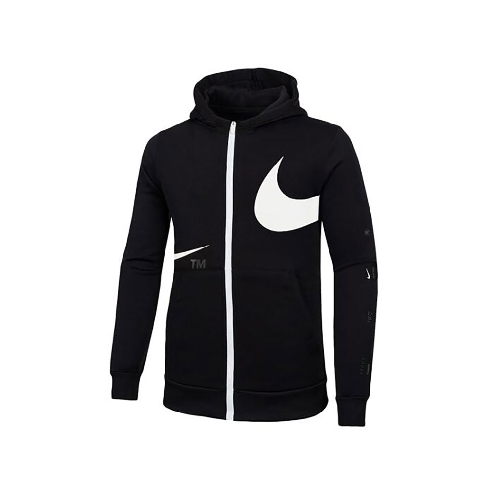 Hanorac Nike B NSW SWOOSH FLC FZ / Barbati / S / Negru photo 1 Hanorac Nike B NSW SWOOSH FLC FZ / Barbati / S / Negru photo 1