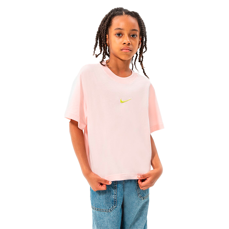 Футболка Nike G NSW TEE ESSNTL SS BOXY / Женский / XS / Розовый photo 2