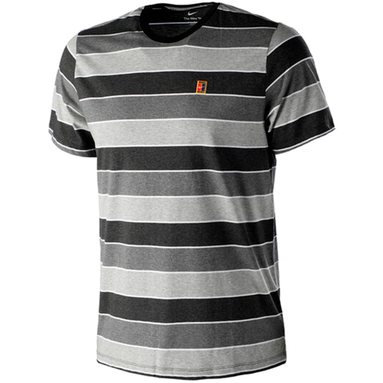 Футболка мужская Nike M NKCT EMB STRIPES TEE L Серый photo 1 Футболка мужская Nike M NKCT EMB STRIPES TEE L Серый photo 1