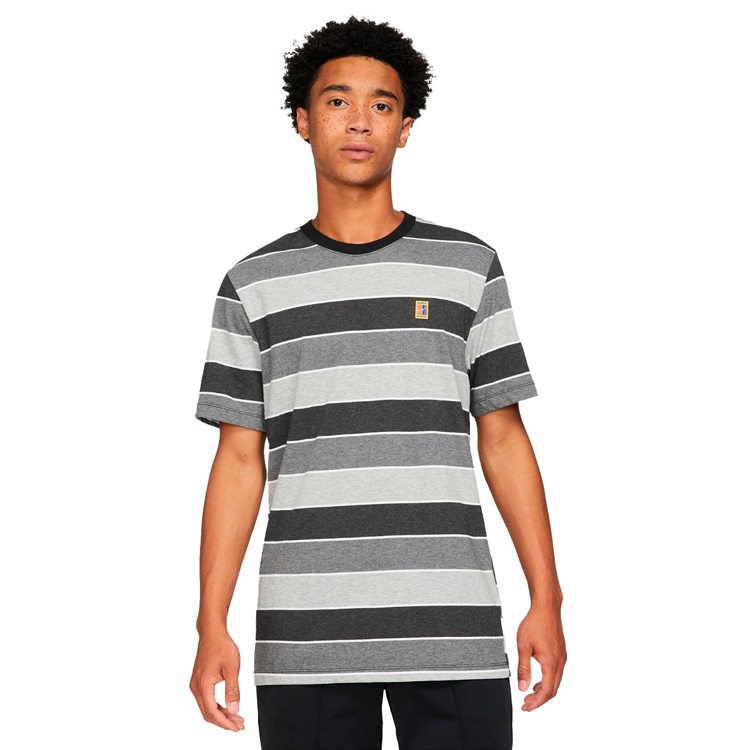 Футболка мужская Nike M NKCT EMB STRIPES TEE L Серый photo 5