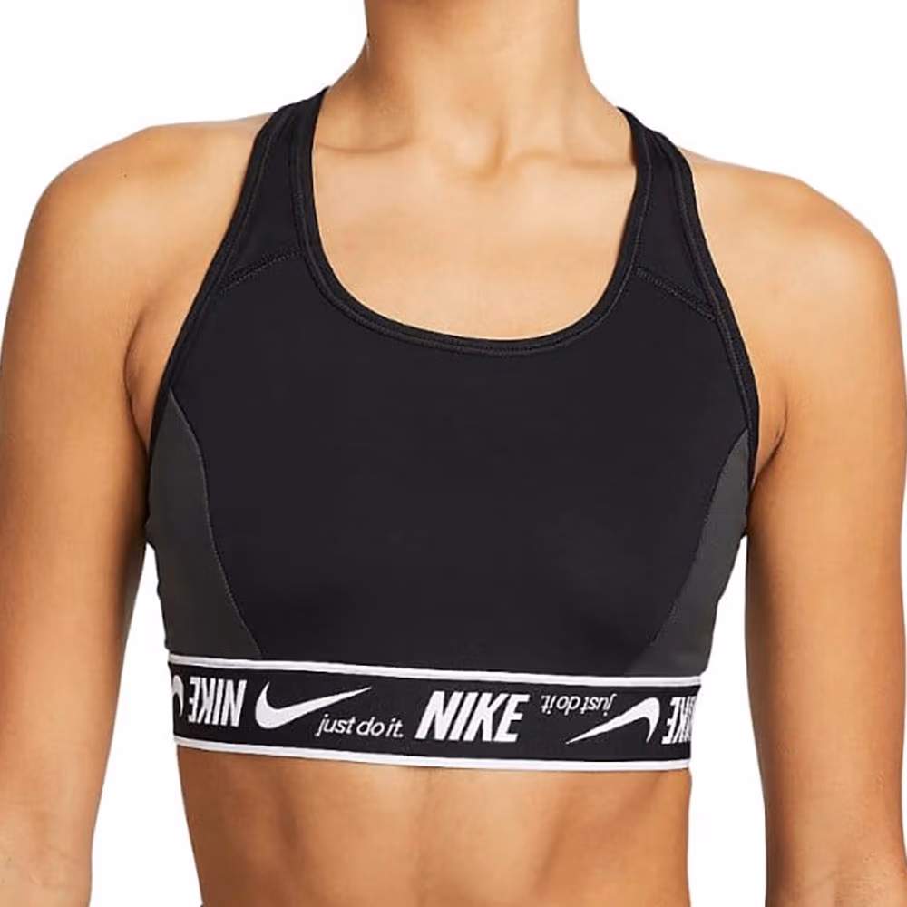 Bra sportive Nike W NK DF SWSH LOGO BRA