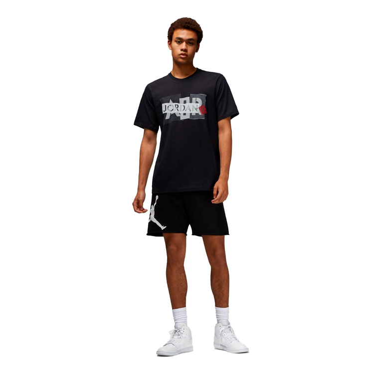 Tricou bărbătesc Nike M J BRAND GFX SS CREW 3 M Negru photo 4
