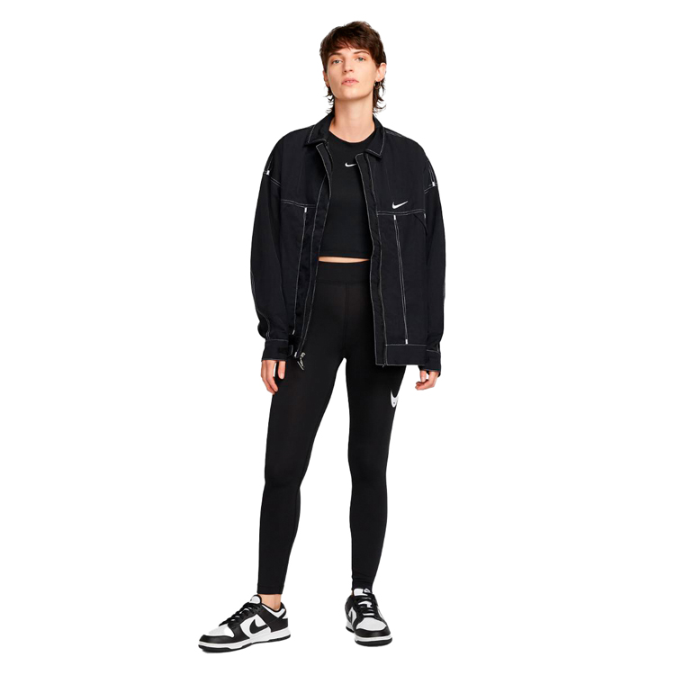 Легинсы Nike W NSW SWSH HR TIGHT XS Черный Женский photo 3