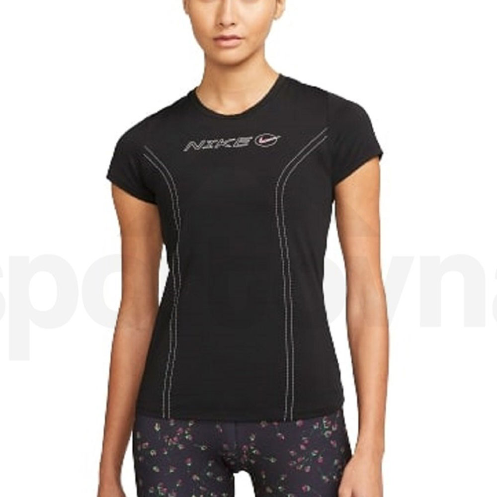 Tricou Nike W NK ONE LUXE DF IC SLIM SS TP / Femei / S / Negru photo 1