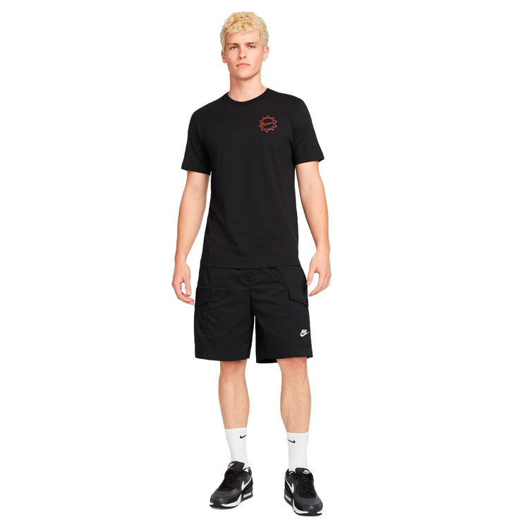 Tricou bărbătesc Nike M NSW BRND RIFF GRAPHIC TEE 1 S Negru photo 4
