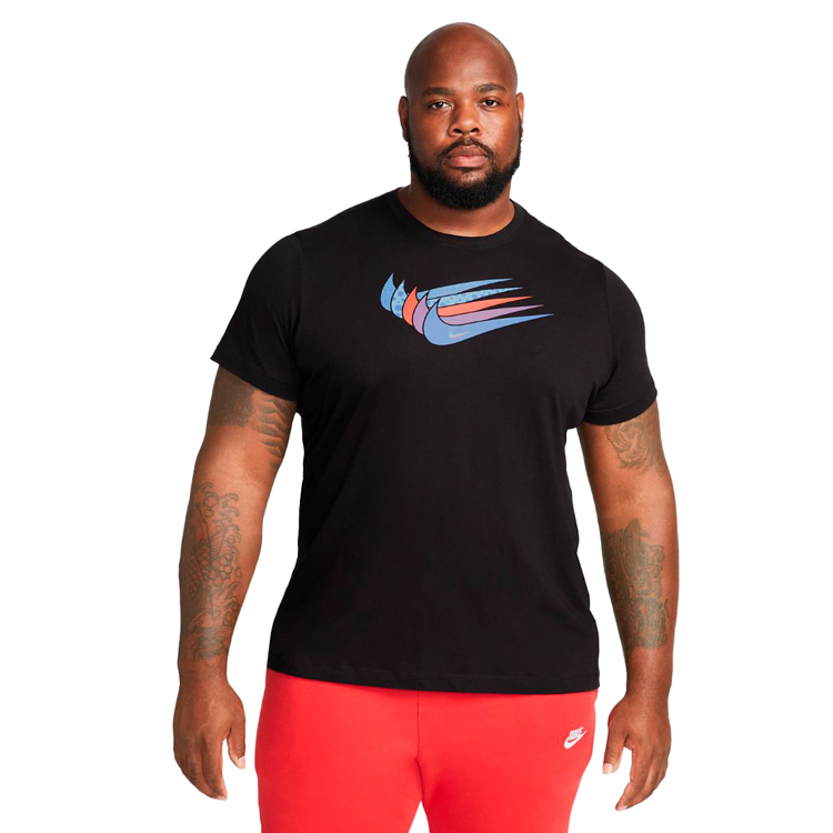 Tricou bărbătesc Nike M NSW 12 MO SWOOSH TEE XS Negru photo 2