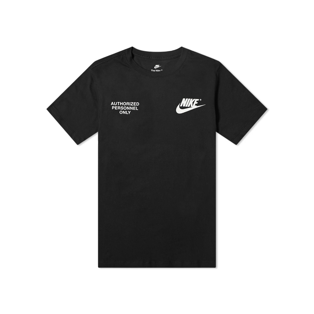 Футболка мужская Nike M NSW TECH AUTH PERSONNEL TEE M Черный photo 1 Футболка мужская Nike M NSW TECH AUTH PERSONNEL TEE M Черный photo 1