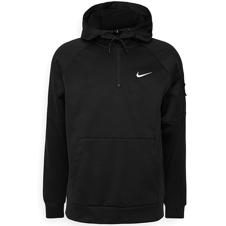 Hanorac pt bărbați Nike M NK TF HD QZ S Negru photo 1
