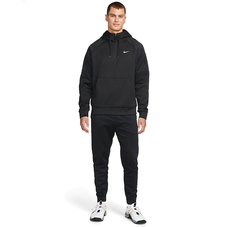 Hanorac pt bărbați Nike M NK TF HD QZ S Negru photo 3