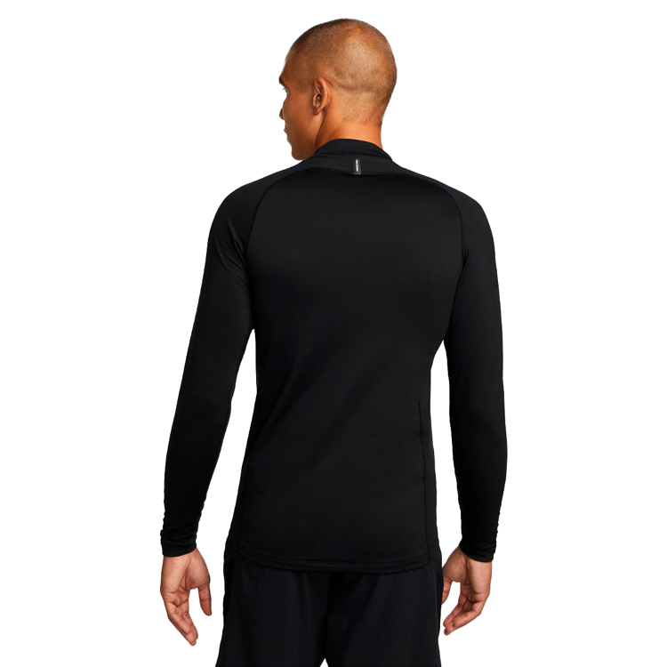 Мужская Толстовка Nike M NP TOP WARM LS MOCK L Черный photo 2