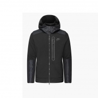 Hanorac Nike M NK TCH FLC OVERLAY FZ thumbnav 1