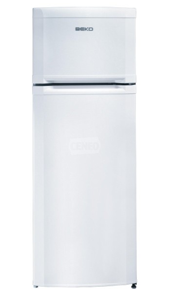 Frigider cu doua usi Beko DSA25010 / 228 l / 145 cm / A / Alb photo 1 Frigider cu doua usi Beko DSA25010 / 228 l / 145 cm / A / Alb photo 1