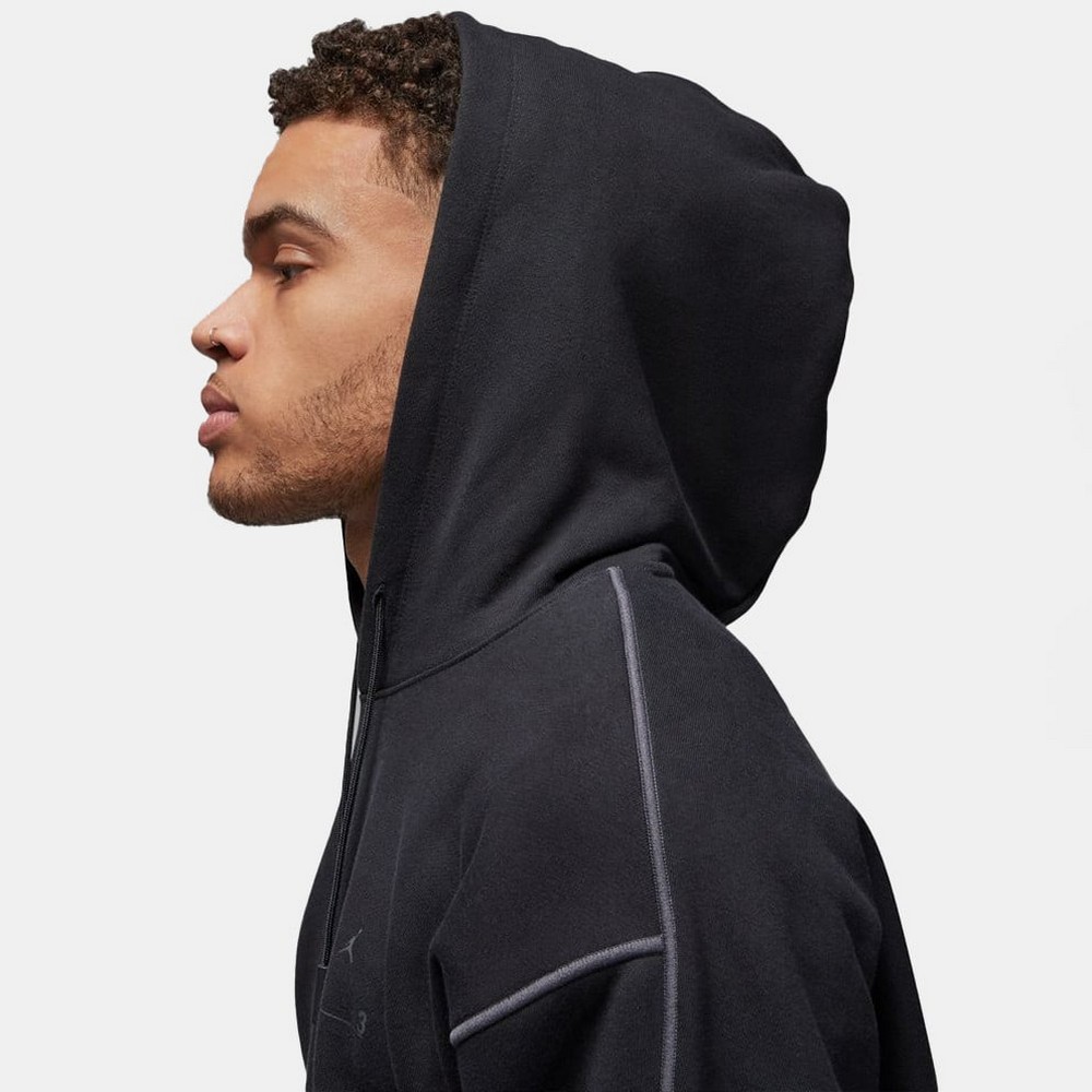 Hanorac pt bărbați Nike M J 23E FLC PO XS Negru photo 3