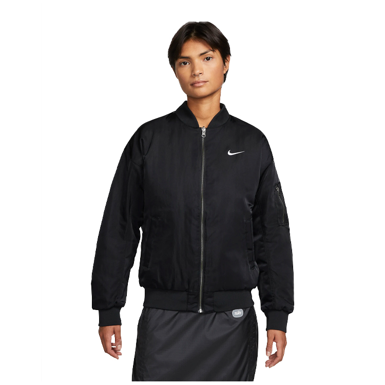 Куртка Nike W NSW VRSTY BMBR JKT S Черный Женский photo 1 Куртка Nike W NSW VRSTY BMBR JKT S Черный Женский photo 1