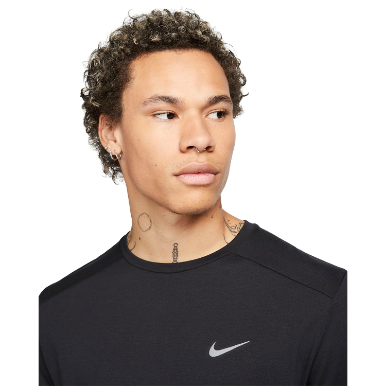 Tricou bărbătesc Nike M NK DF RDVN RISE 365 SS S Negru photo 4