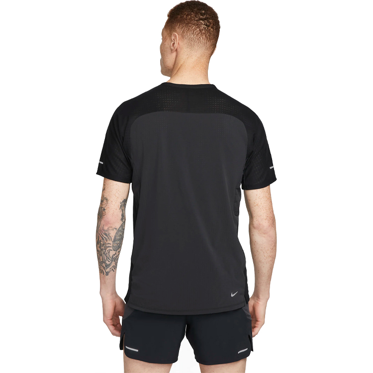 Tricou bărbătesc Nike M NK DF SOLAR CHASE SS TOP S Negru photo 3