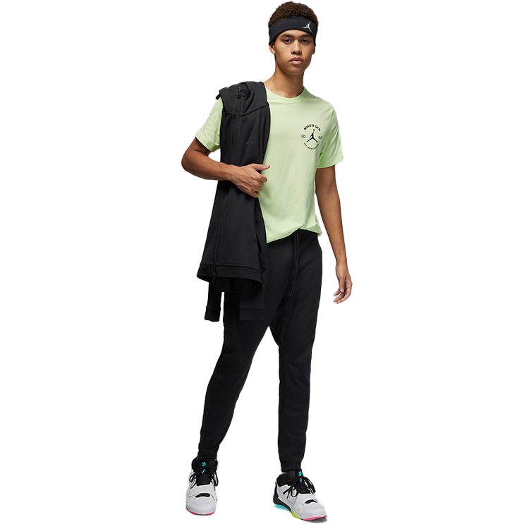 Брюки Nike M J DF SPRT STMT AIR FLC PANT 2XL Черный Мужской photo 3