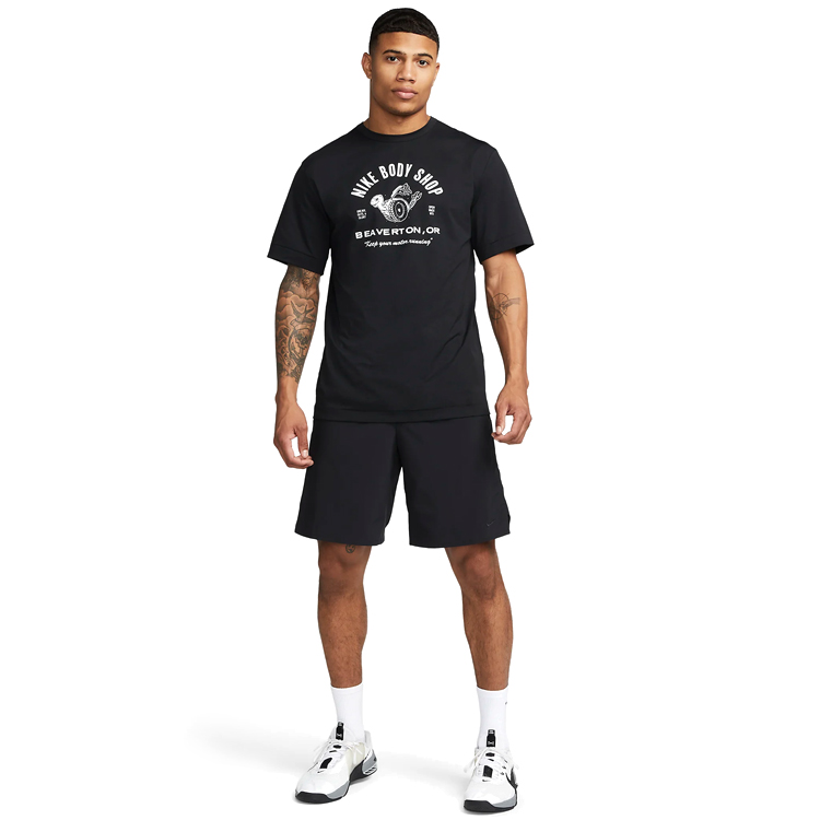 Tricou bărbătesc Nike M NK DF UV HYVERSE SS DYE XL Negru photo 3