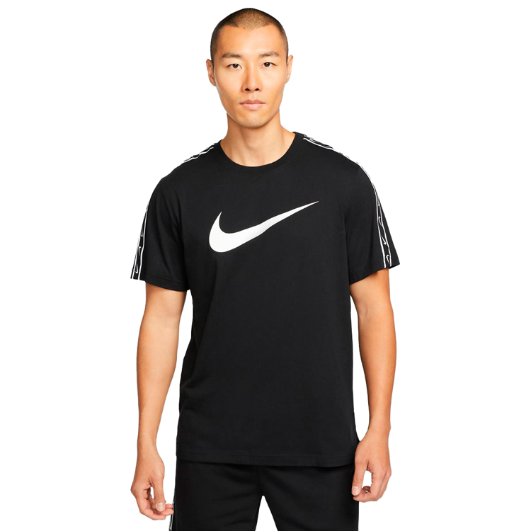 Tricou bărbătesc Nike M NSW REPEAT SW SS TEE XL Negru photo 1