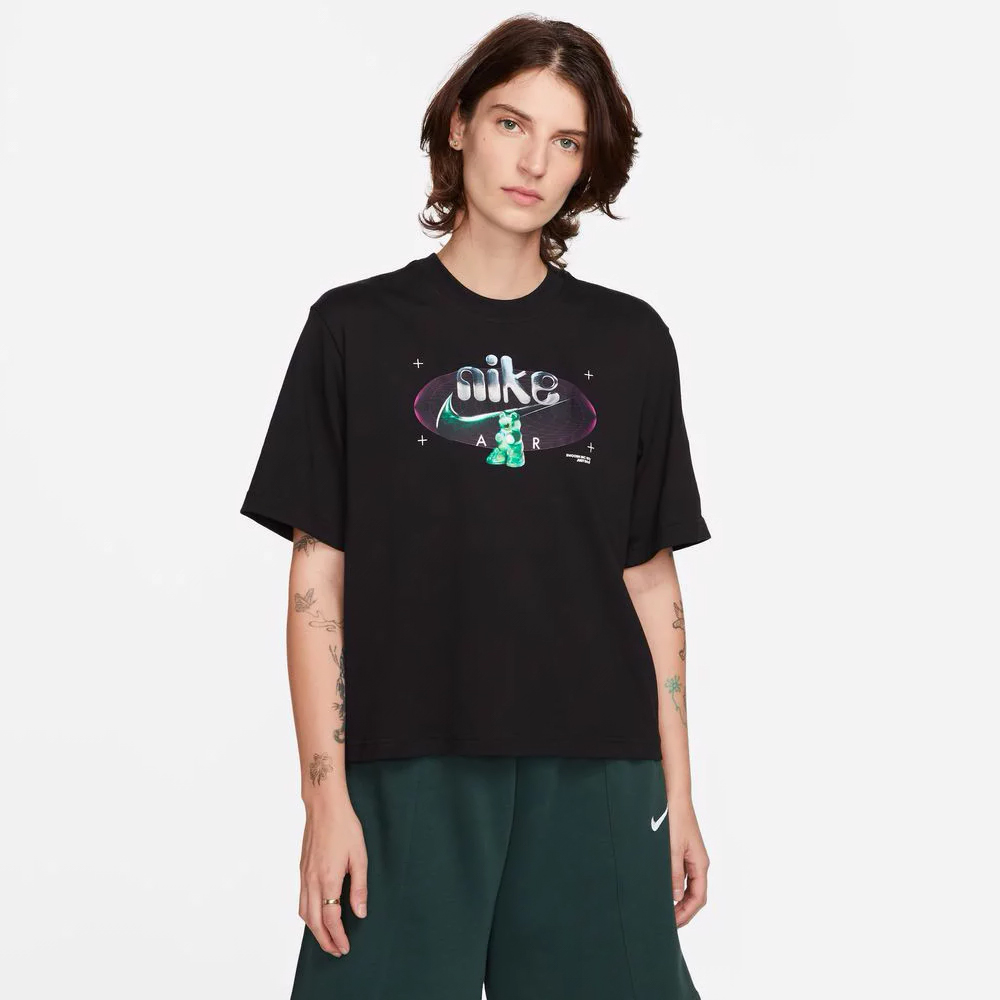 Tricou Nike W NSW TEE OC 2 SS BOXY / Femei / XS / Negru photo 2