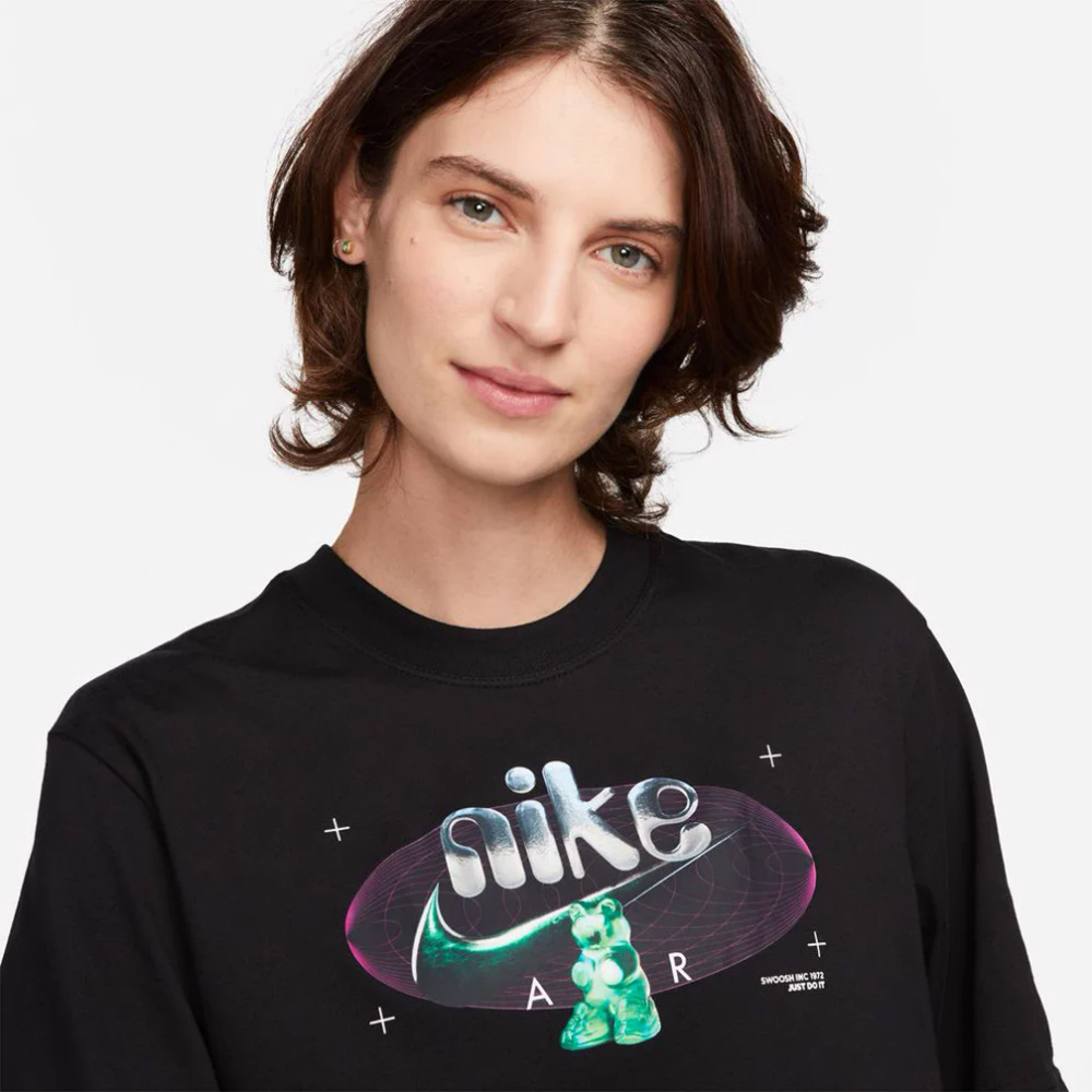 Tricou Nike W NSW TEE OC 2 SS BOXY / Femei / XS / Negru photo 3