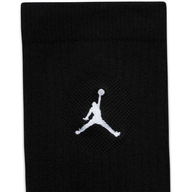 Sosete Unisex Nike U J ED CUSH POLY CREW 3PR 144 M Negru photo 3