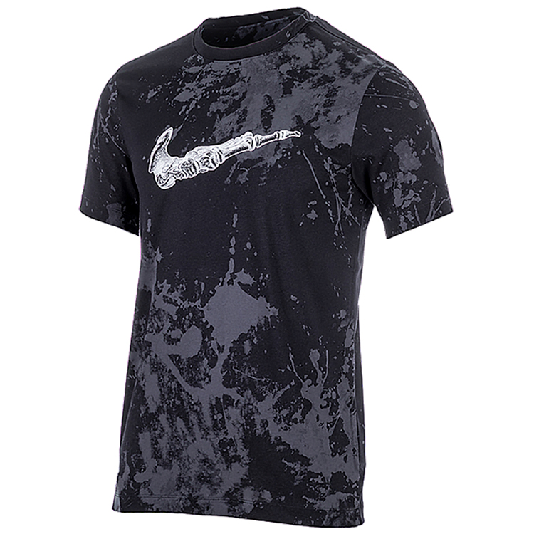 Tricou bărbătesc Nike M NK DF TEE RUN DIVISN AOP M Negru photo 1