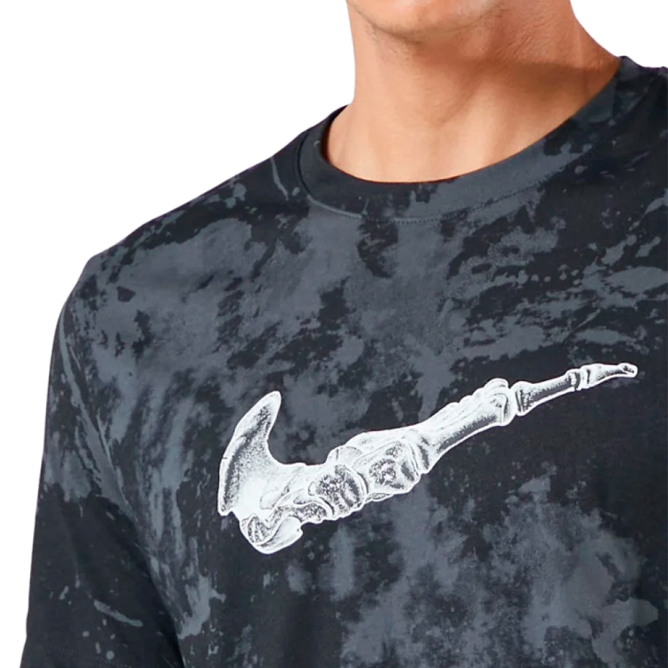 Tricou bărbătesc Nike M NK DF TEE RUN DIVISN AOP M Negru photo 2