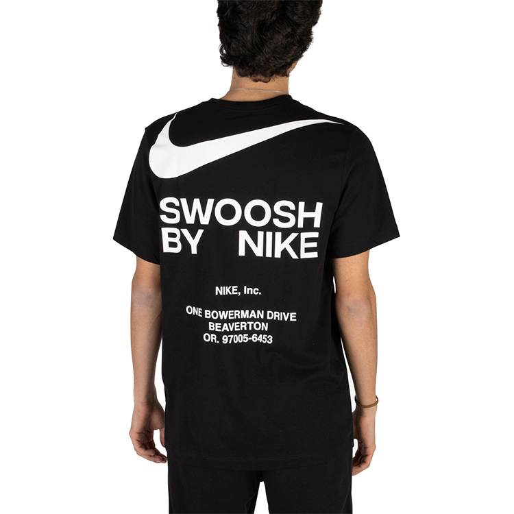 Tricou bărbătesc Nike M NSW TEE BIG SWOOSH L Negru photo 2