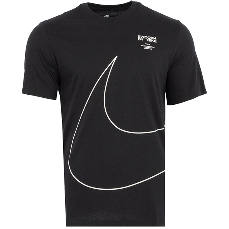 Tricou bărbătesc Nike M NSW TEE BIG SWOOSH 2 M Negru photo 1 Tricou bărbătesc Nike M NSW TEE BIG SWOOSH 2 M Negru photo 1