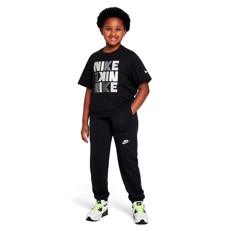 Футболка Nike G NSW TEE BOXY PRINT / Женский / XS / Черный photo 4