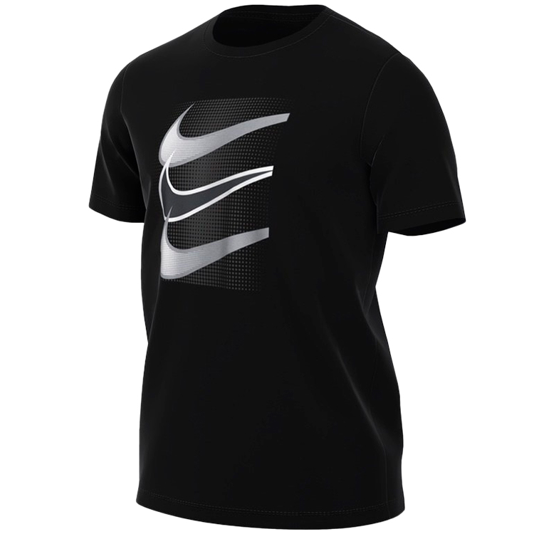 Tricou bărbătesc Nike M NSW TEE 12MO SWOOSH M Negru photo 1 Tricou bărbătesc Nike M NSW TEE 12MO SWOOSH M Negru photo 1
